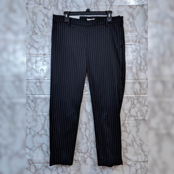 h and m striped pants